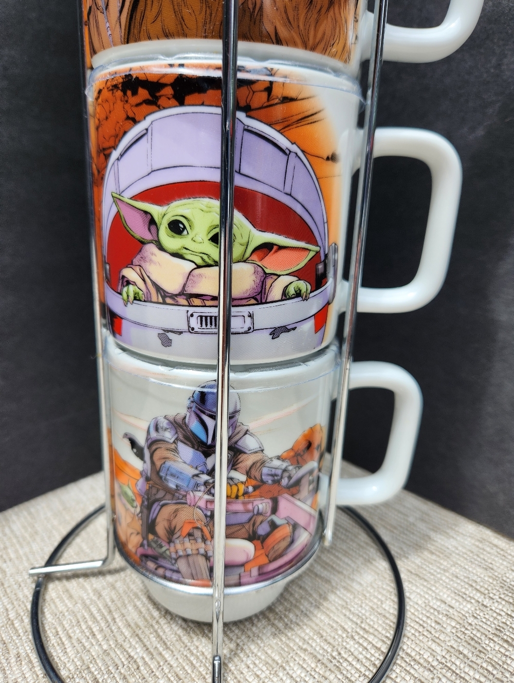 NWT Mandalorian and Grogu Mug Set